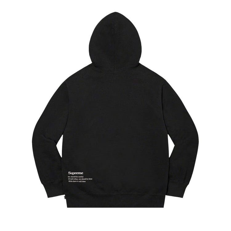 Supreme Collage Grid Hoodie Black