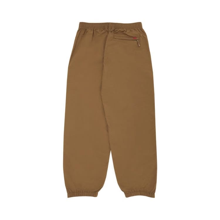 Supreme Full Zip Baggy Warm Up Pant Light Brown
