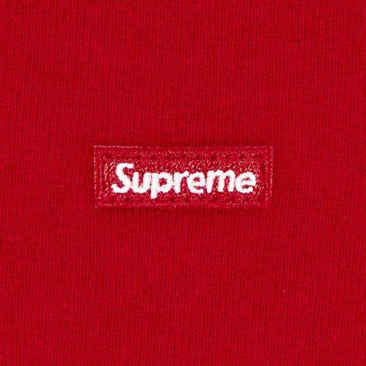 Supreme Small Box Hoodie Red