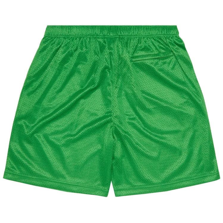 Supreme Small Box Baggy Mesh Shorts Green