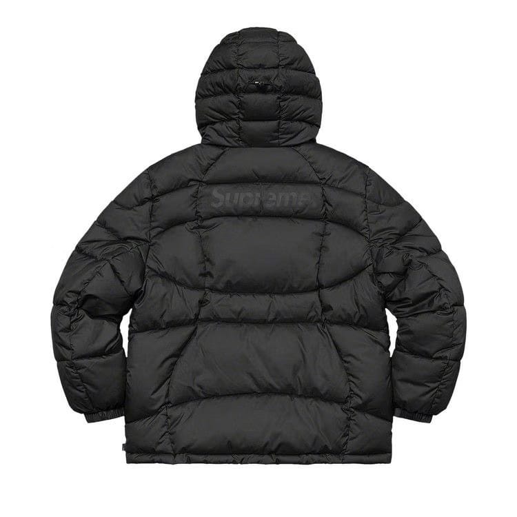 Supreme Warp Hooded Puffy Jacket Black