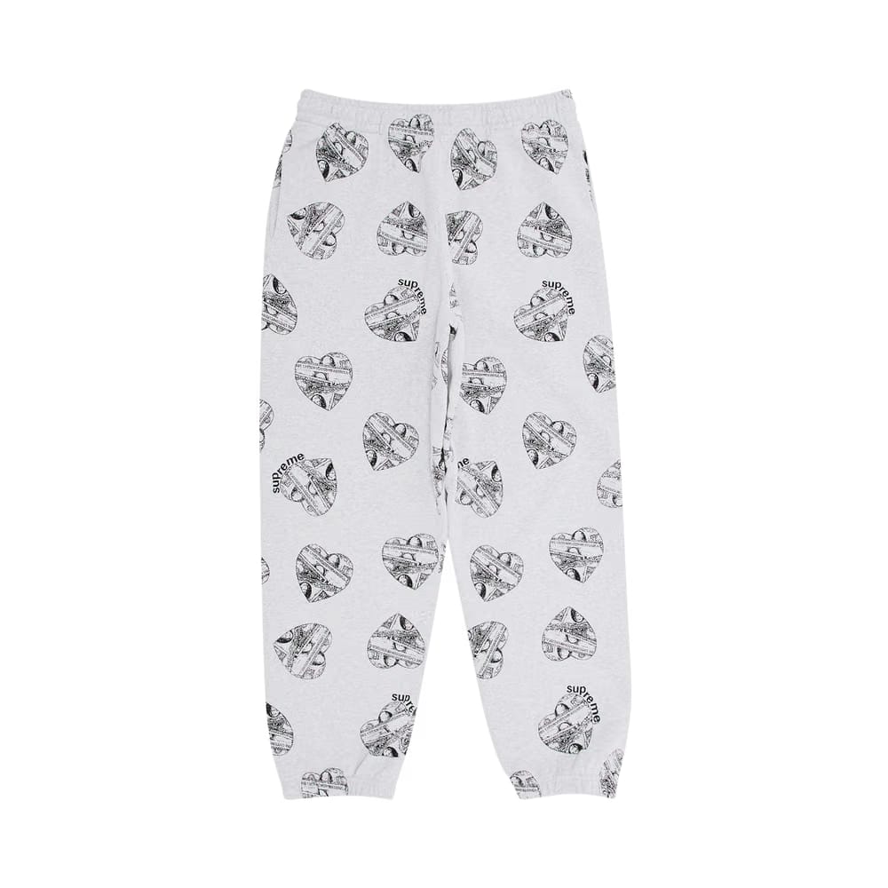 Supreme Love Cash Sweatpant Ash Grey
