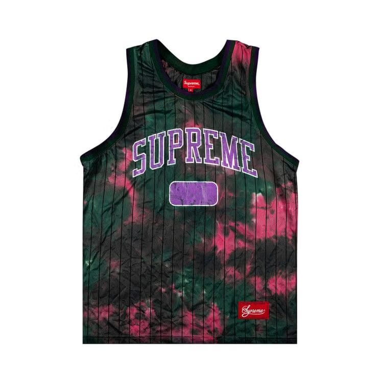 Supreme Dyed Basketball Jersey Green