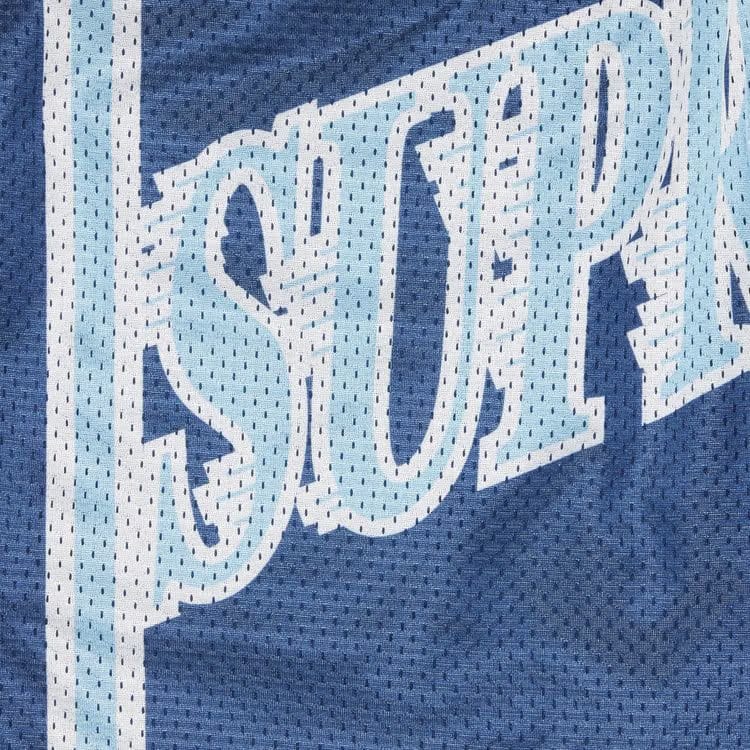 Supreme Slap Shot Baggy Mesh Shorts Navy