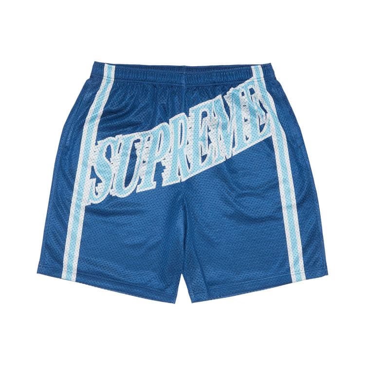 Supreme Slap Shot Baggy Mesh Shorts Navy