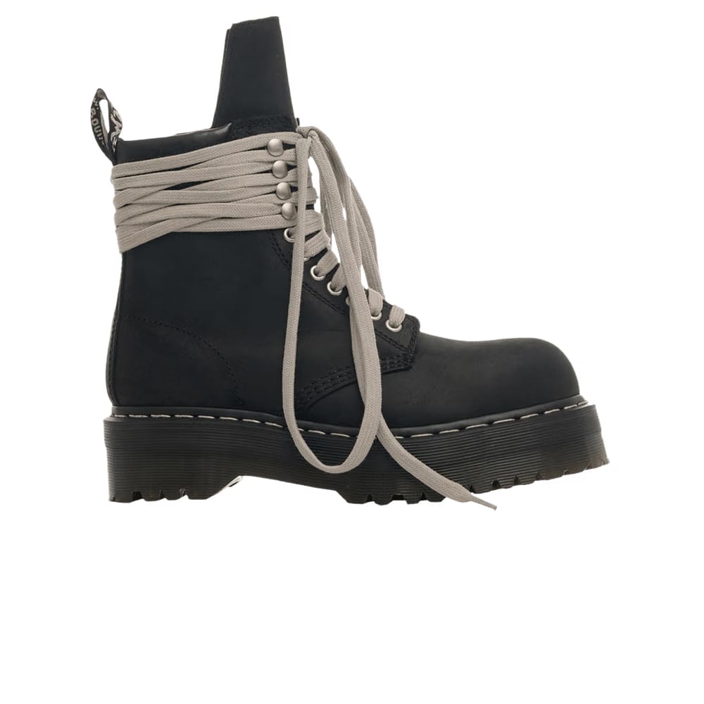 Dr. Martens x Rick Owens Wmns DRKSHDW 1460 Quad Sole Steel Toe Boot 'Black'