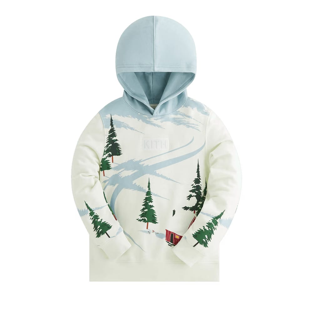 Kith Kithmas Day Hoodie Chalk