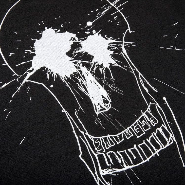 Supreme Ralph Steadman Skull Hoodie Black