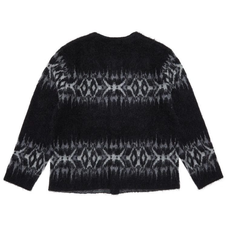 Supreme Abstract Stripe Cardigan Black