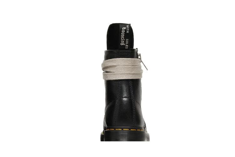 Dr. Martens x Rick Owens Strobe 1460 Quad Sole Jumbo Lace Boot Black