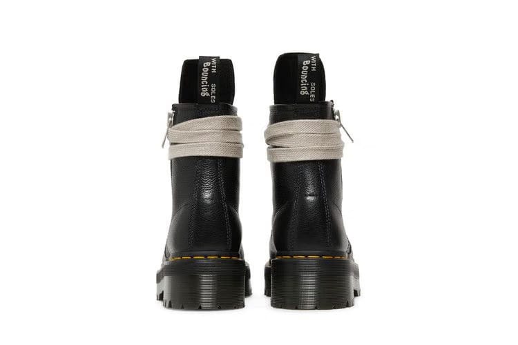 Dr. Martens x Rick Owens Strobe 1460 Quad Sole Jumbo Lace Boot Black