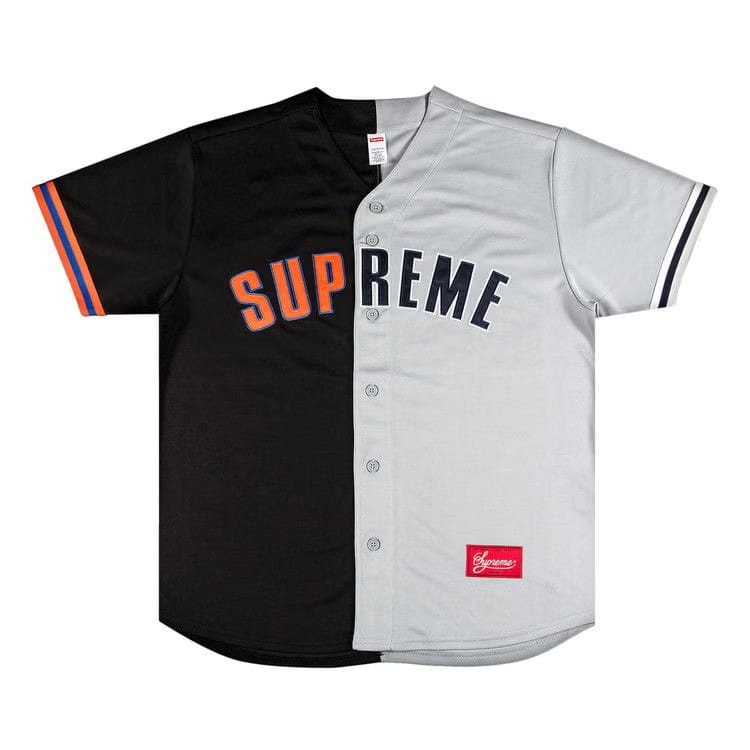 Supreme Don't Hate Baseball Jersey Black