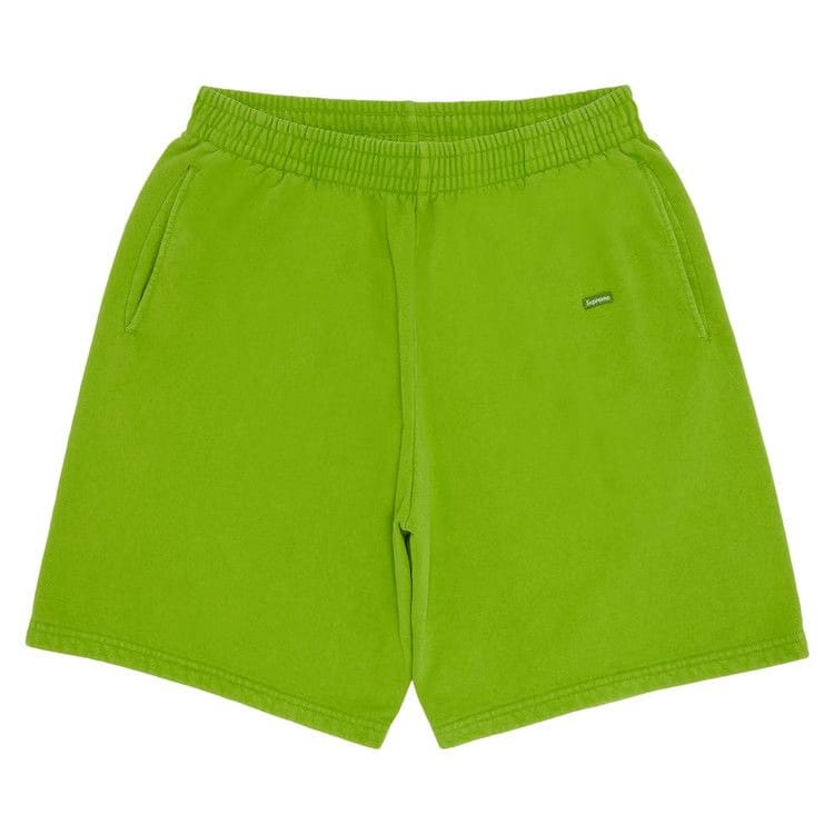 Supreme Overdyed Small Box Sweatshort Lime