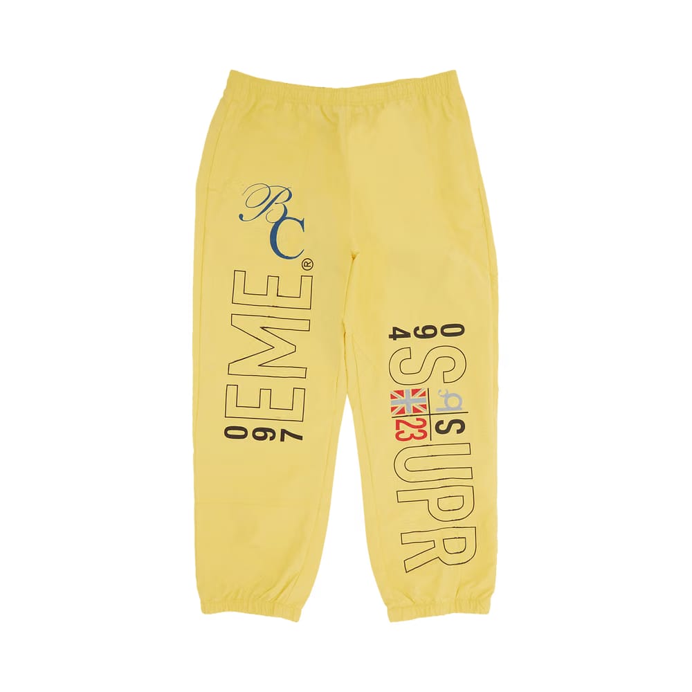 Supreme x Bernadette Corporation Track Pant Pale Yellow