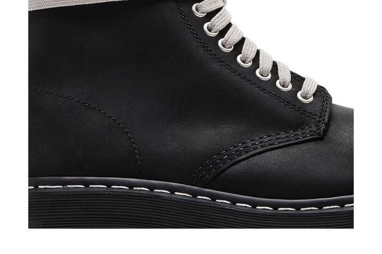 Dr. Martens x Rick Owens DRKSHDW 1460 Quad Sole Steel Toe Boot Black