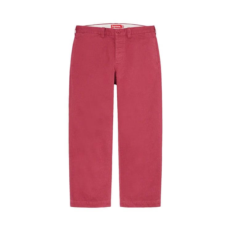 Supreme Pin Up Chino Pant Cardinal