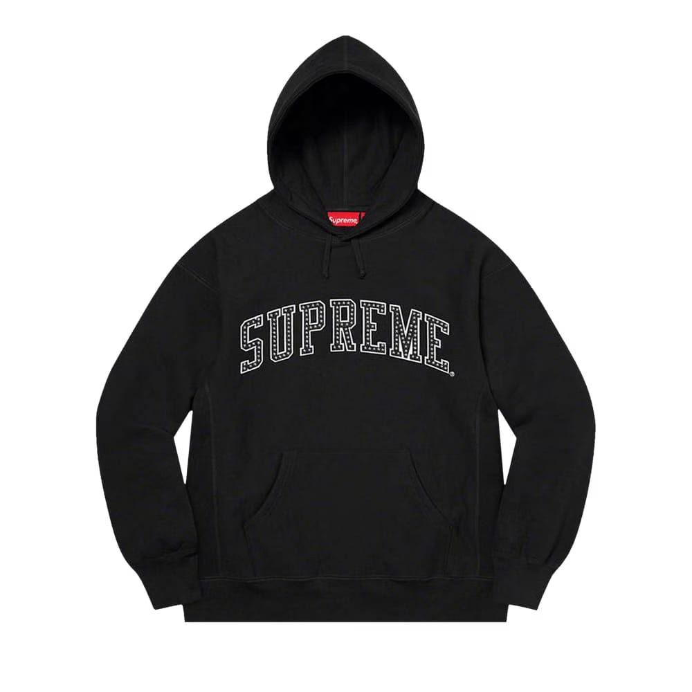 Supreme Stars Arc Hoodie Black
