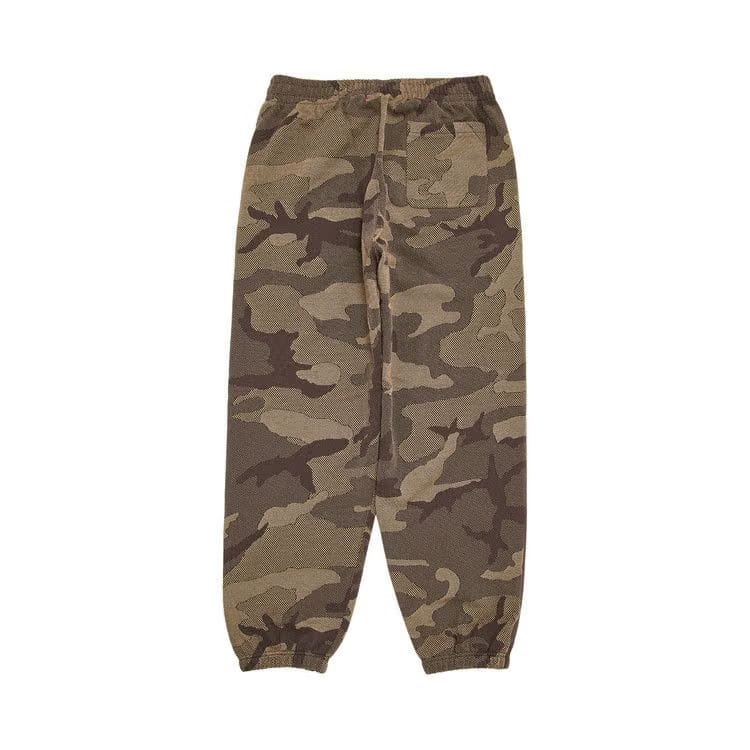 Supreme Jacquard Stripe Sweatpant Brown Camo