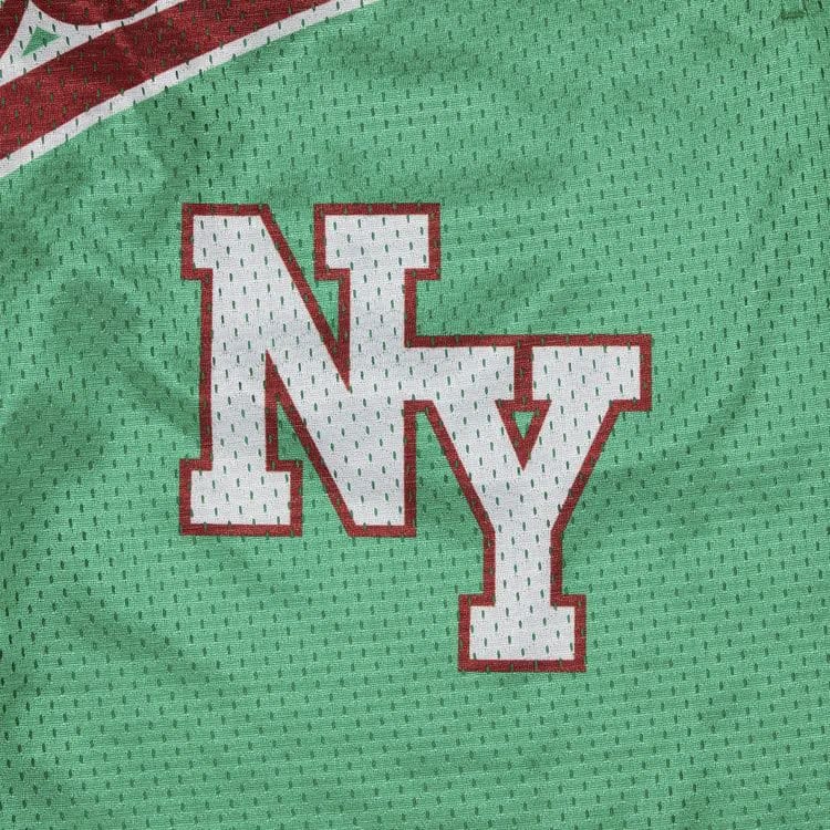 Supreme Big Script Mesh Shorts Green