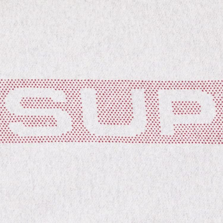 Supreme Jacquard Stripe Sweatpant Ash Grey
