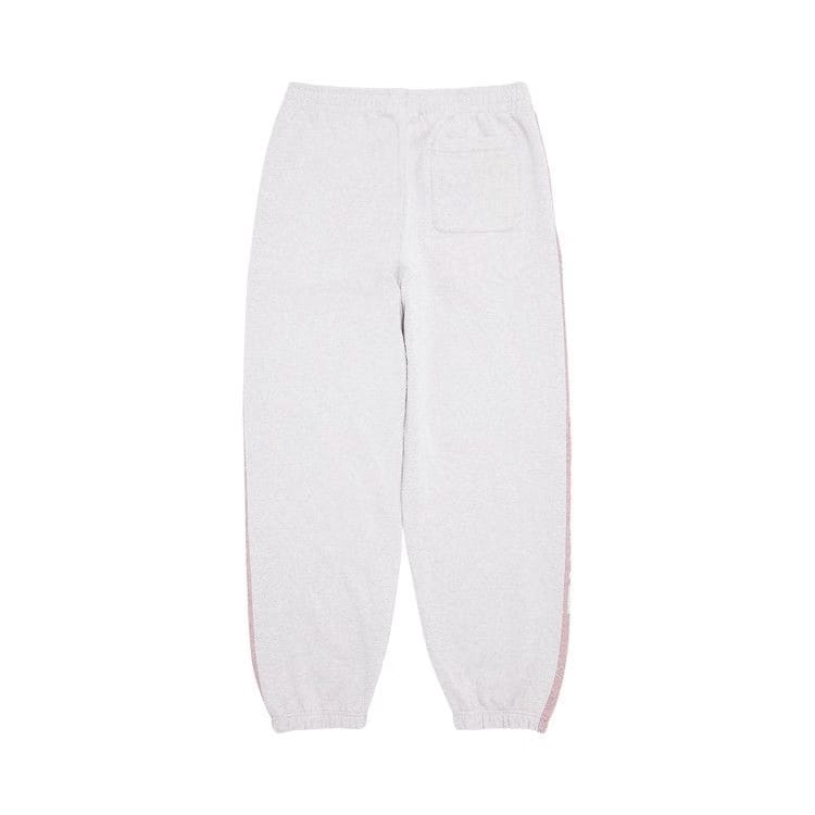 Supreme Jacquard Stripe Sweatpant Ash Grey