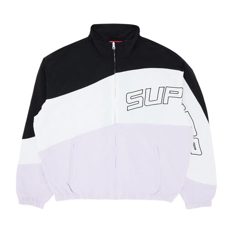 Supreme Curve Track Jacket Light Purple