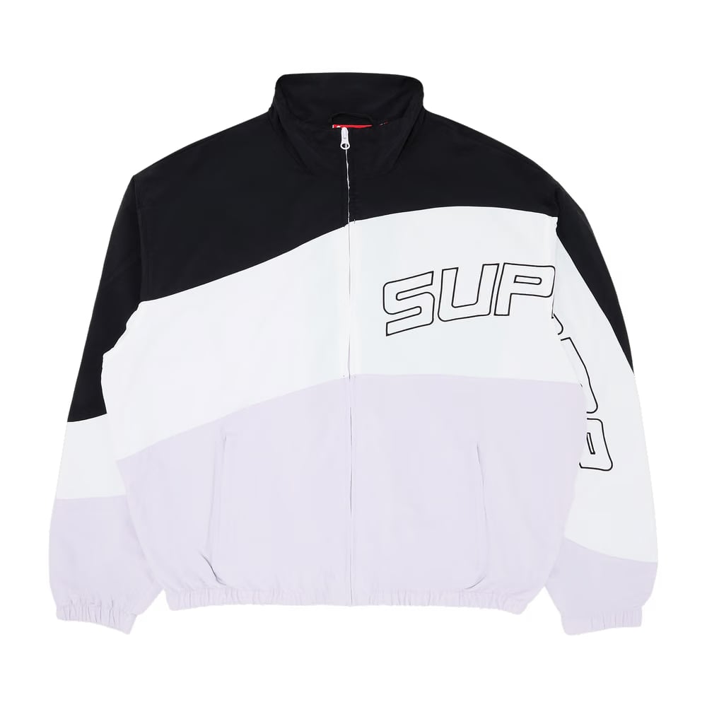 Supreme Curve Track Jacket Light Purple