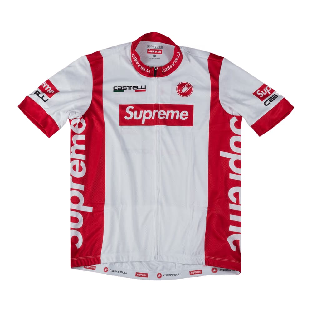 Supreme x Castelli Cycling Jersey White