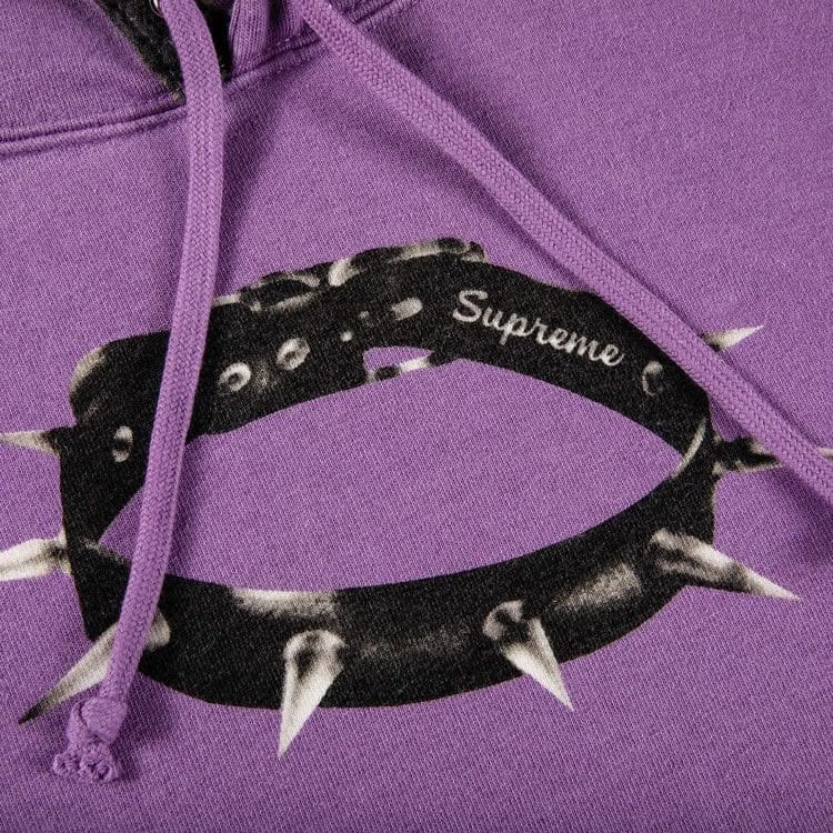 Supreme Studded Collars Hoodie Violet