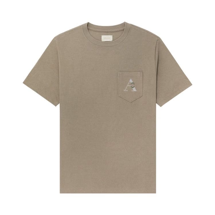 Aimé Leon Dore Needlepoint A Pocket T-Shirt Laurel Oak