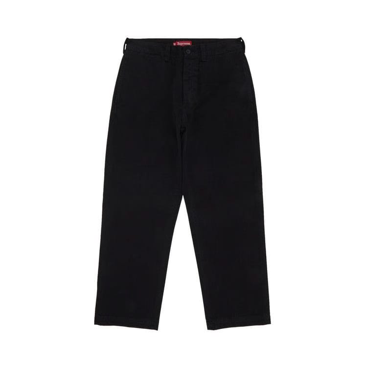 Supreme Chino Pant Black