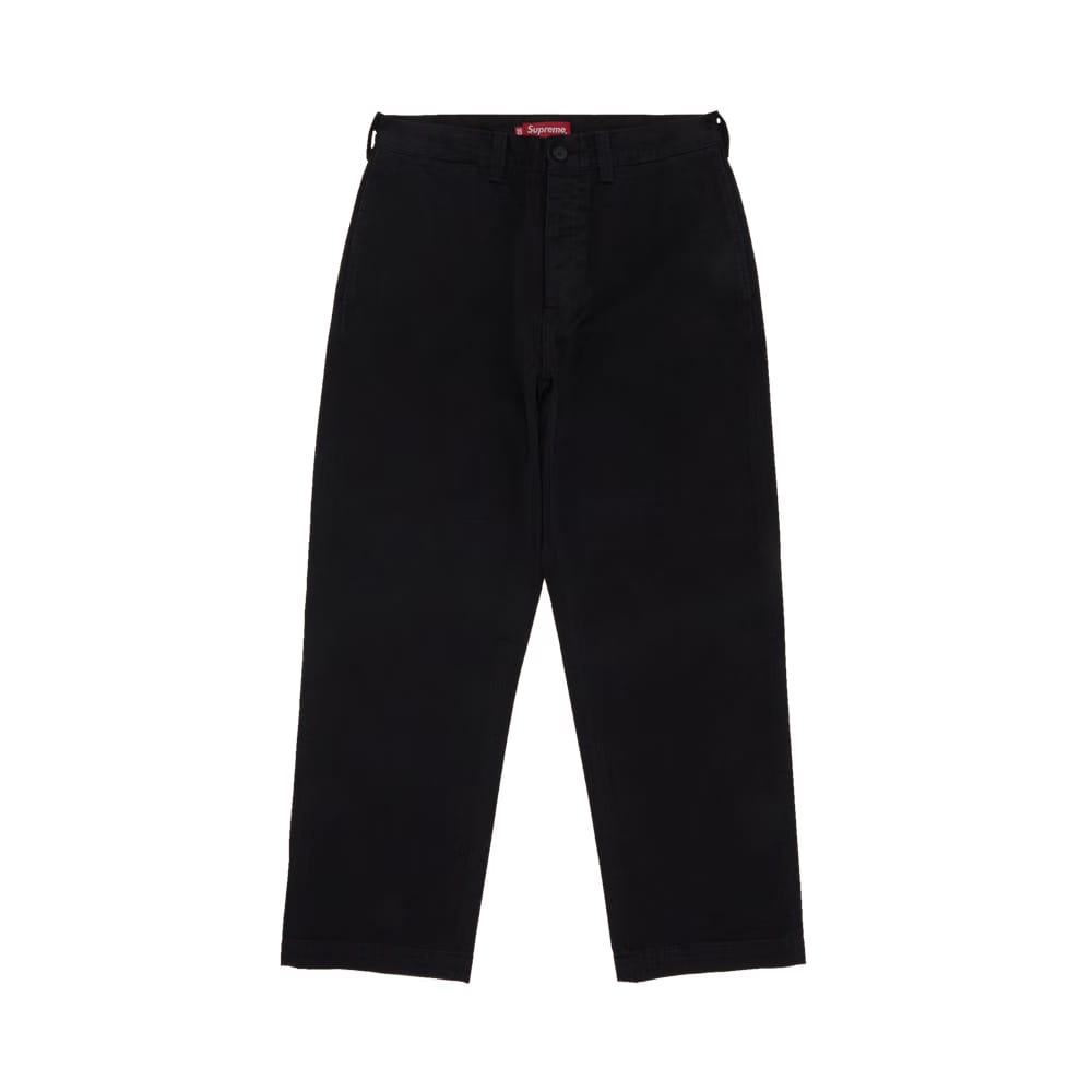 Supreme Chino Pant Black