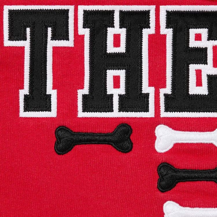Supreme League Champs Zip Up Hoodie Red