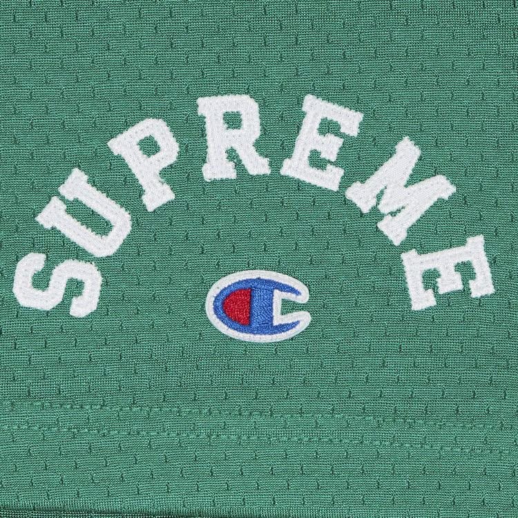 Supreme x Champion Mesh Shorts Green