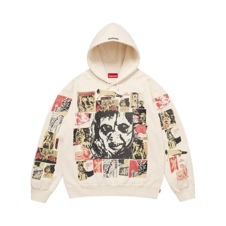 Supreme x The Exorcist Hoodie Natural