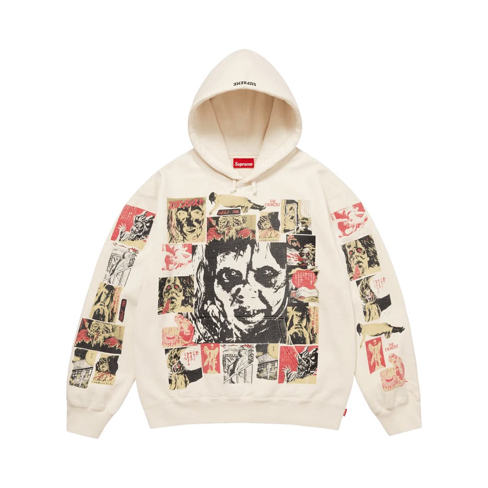 Supreme x The Exorcist Hoodie Natural