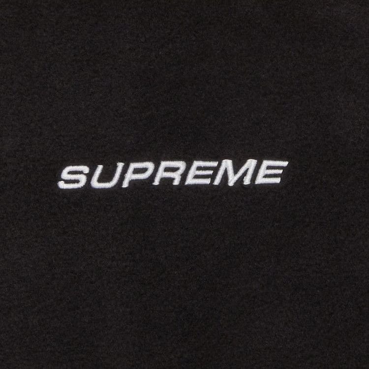 Supreme Racing Fleece Jacket Black