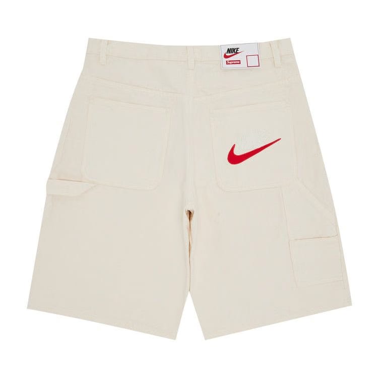 Supreme x Nike Denim Shorts Natural