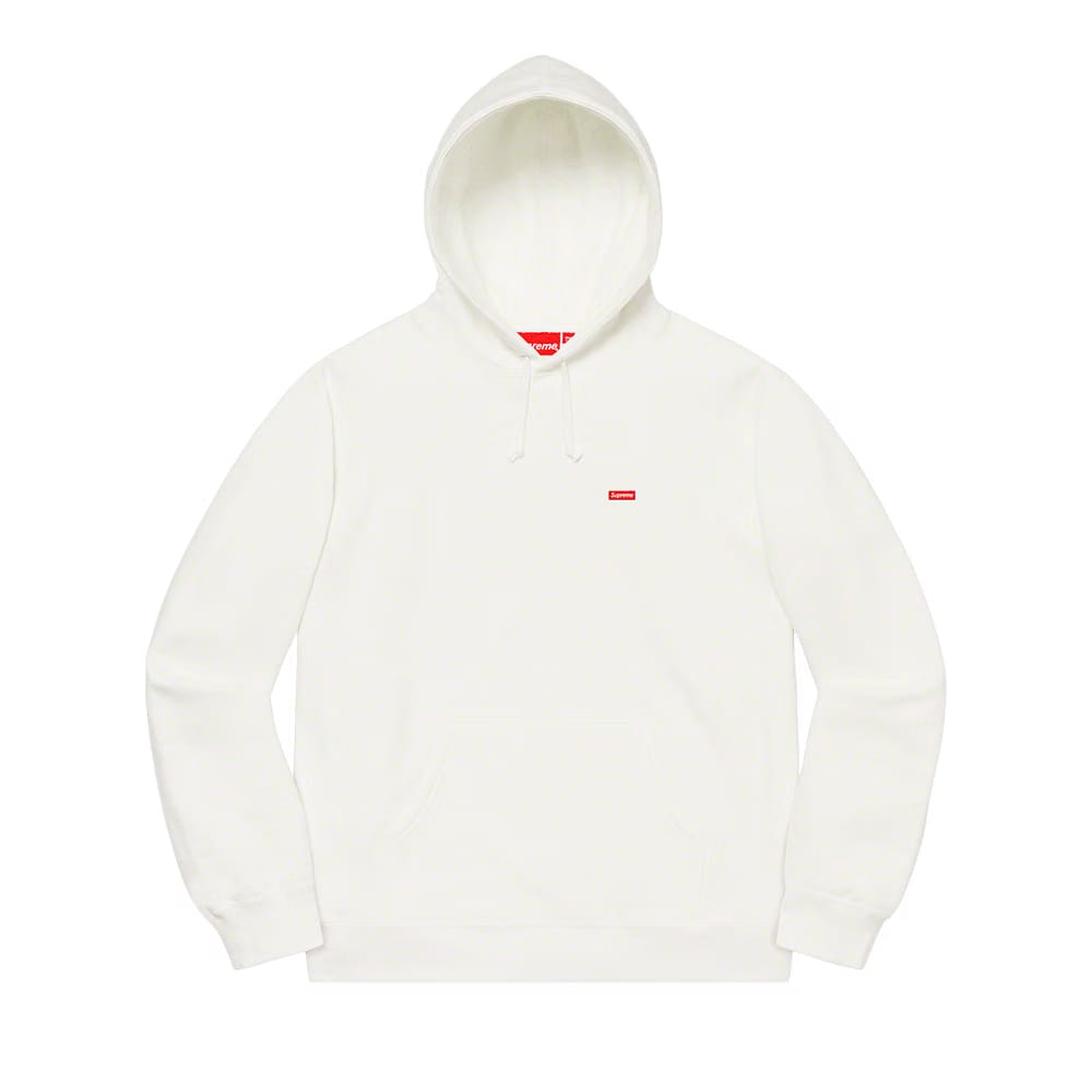 Supreme Small Box Hoodie White