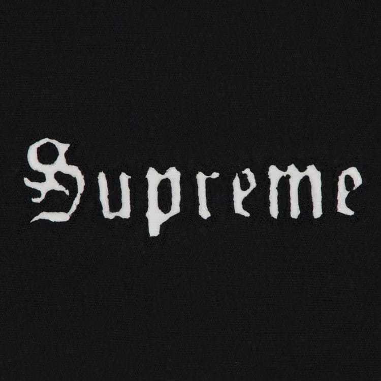 Supreme Contrast Cutout Sweatpant Black