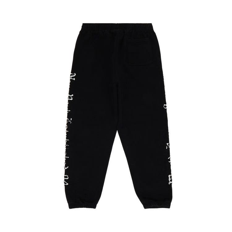 Supreme Contrast Cutout Sweatpant Black
