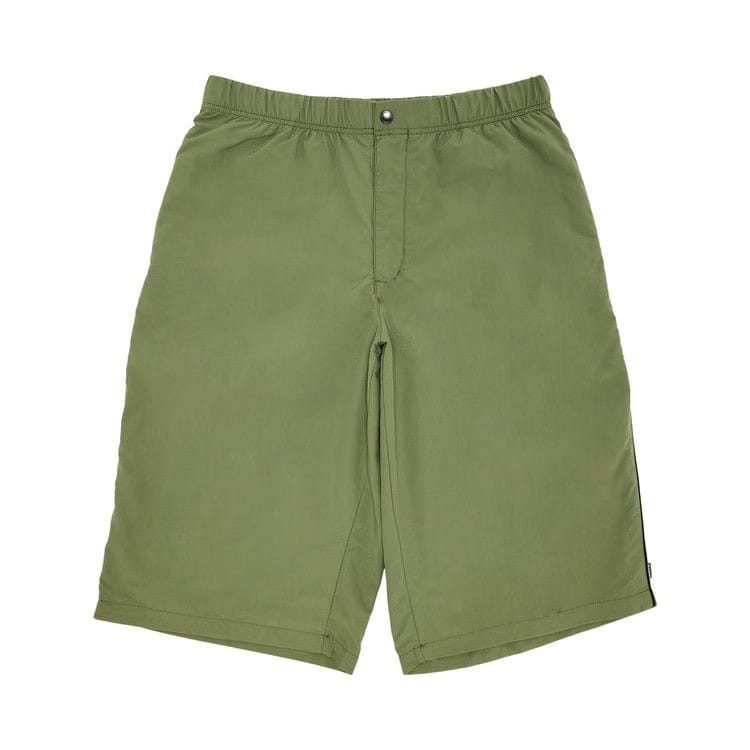 Supreme Long Nylon Shorts Olive