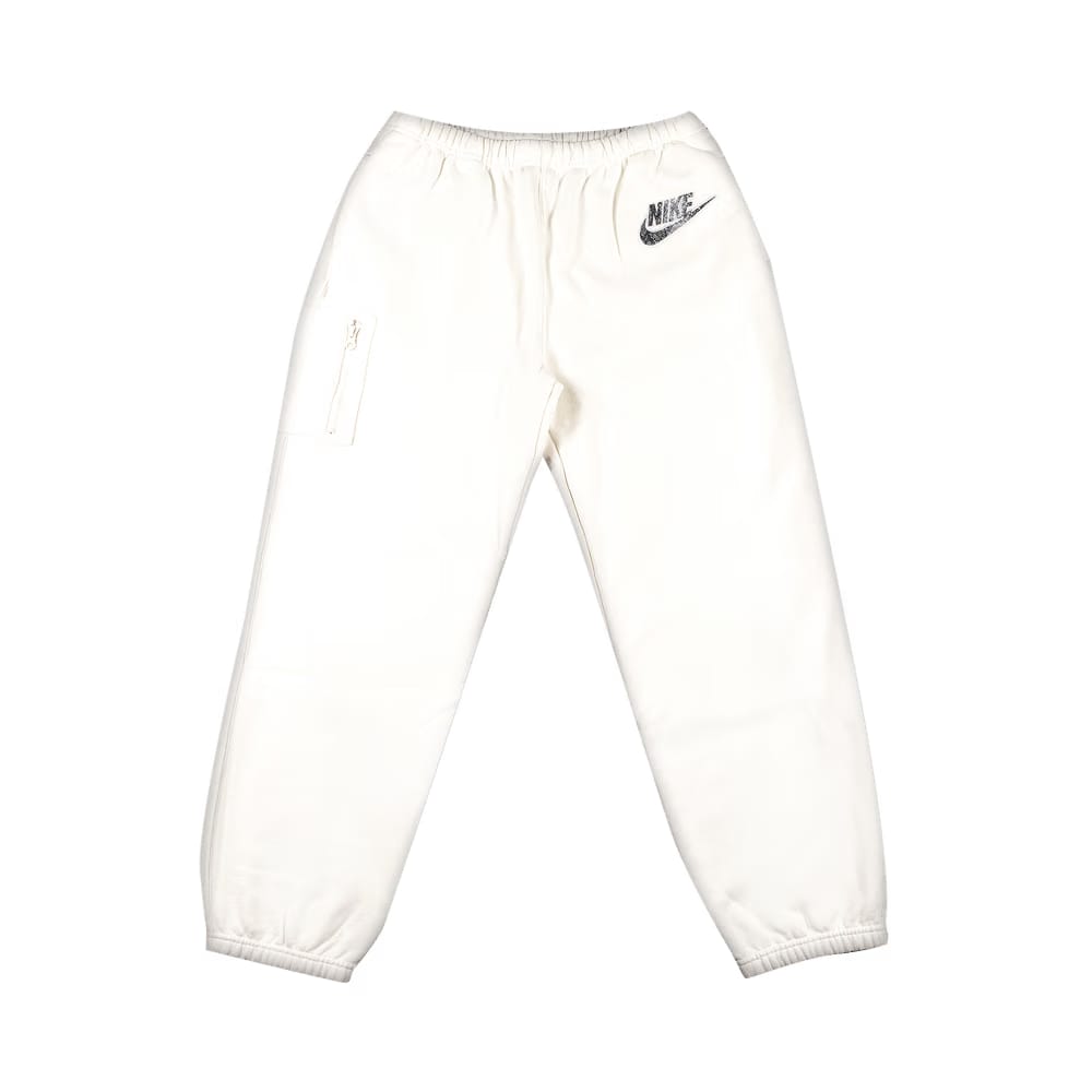 Supreme x Nike Cargo Sweatpant White