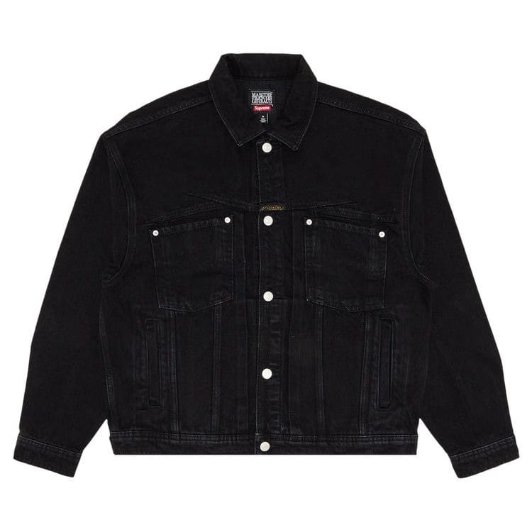 Supreme x Martithé + François Girbaud X-Seam Denim Trucker Jacket Black