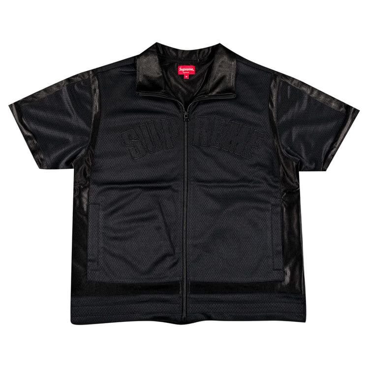 Supreme Mesh Warm Up Top Black