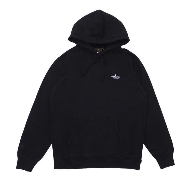 Supreme x Undercover x Public Enemy Terrordome Hoodie Black
