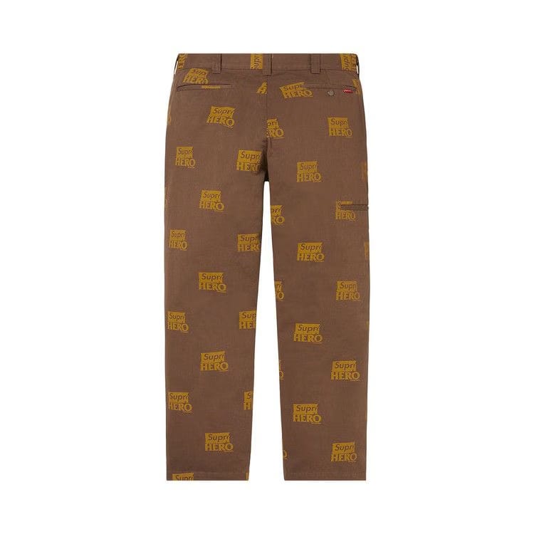 Supreme Work Pant Brown