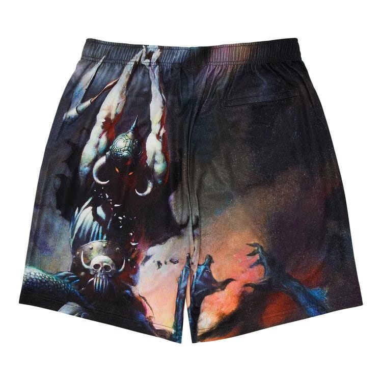 Supreme x Frank Frazetta Soccer Shorts Death Dealer