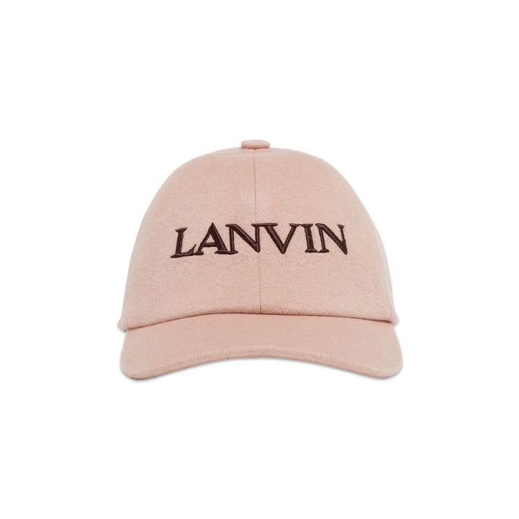 Lanvin Baseball Cap Ivoire Rose