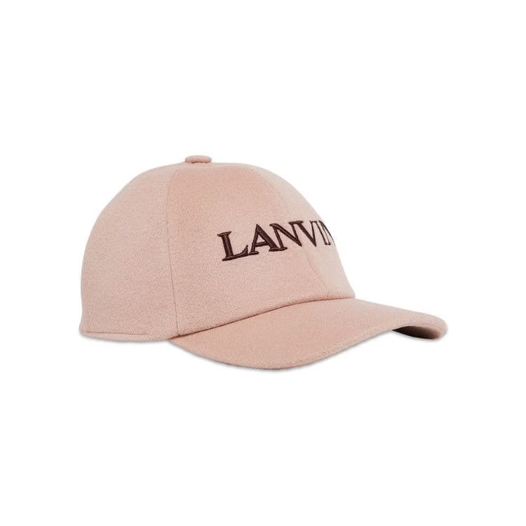 Lanvin Baseball Cap Ivoire Rose